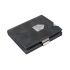 Exentri - Exentri slim wallet leer vintage blauw met RFID bescherming