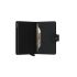 Secrid mini wallet leer perforated zwart