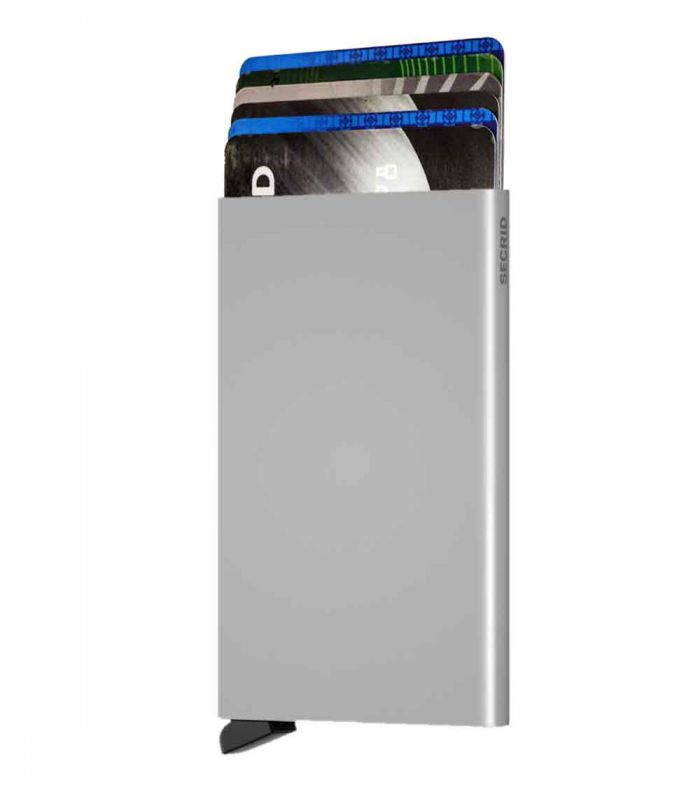 SECRID - Secrid card protector aluminium in kleur zilver