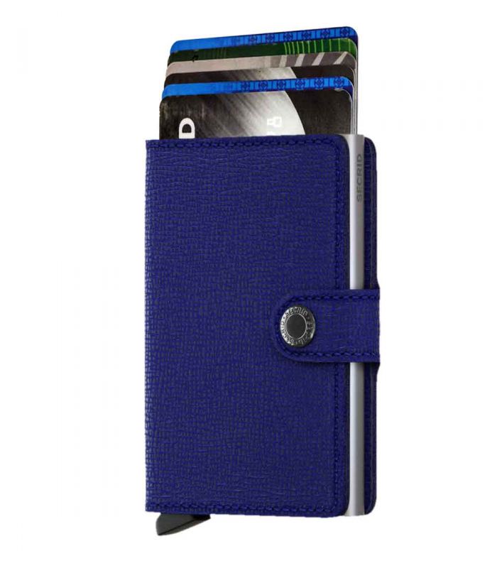 SECRID - Secrid mini wallet leer crisple indigo